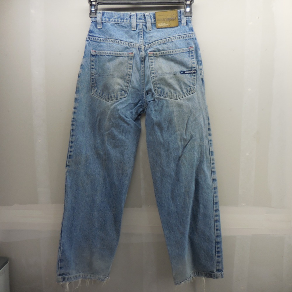 Southpole Baggy Light Wash Jeans Vintage Y2K Wide Leg Denim Mens 14 26x27